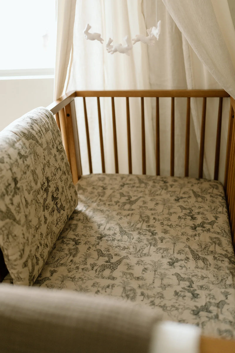 Oilo Crib Sheet Fable Collection