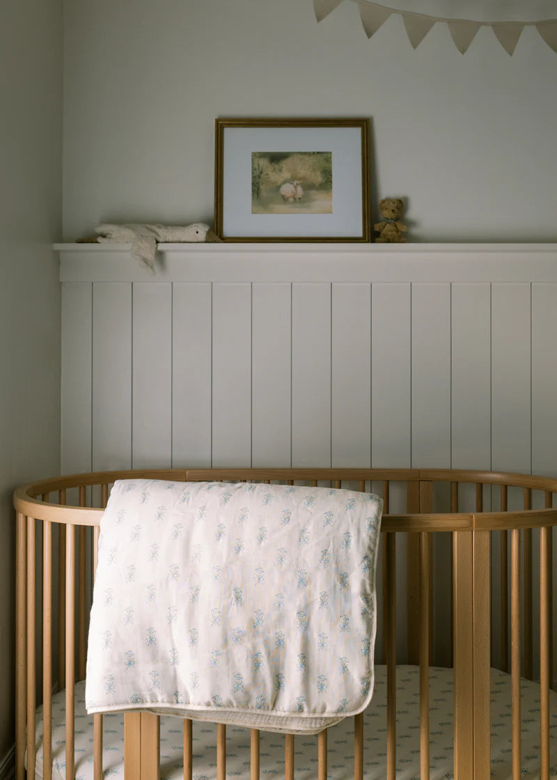 Oilo Muslin Quilt Set - Lily of the Valley- Strolleria