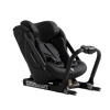 Black Axkid ONE 3 Convertible Car Seat - Side View with Base | Strolleria