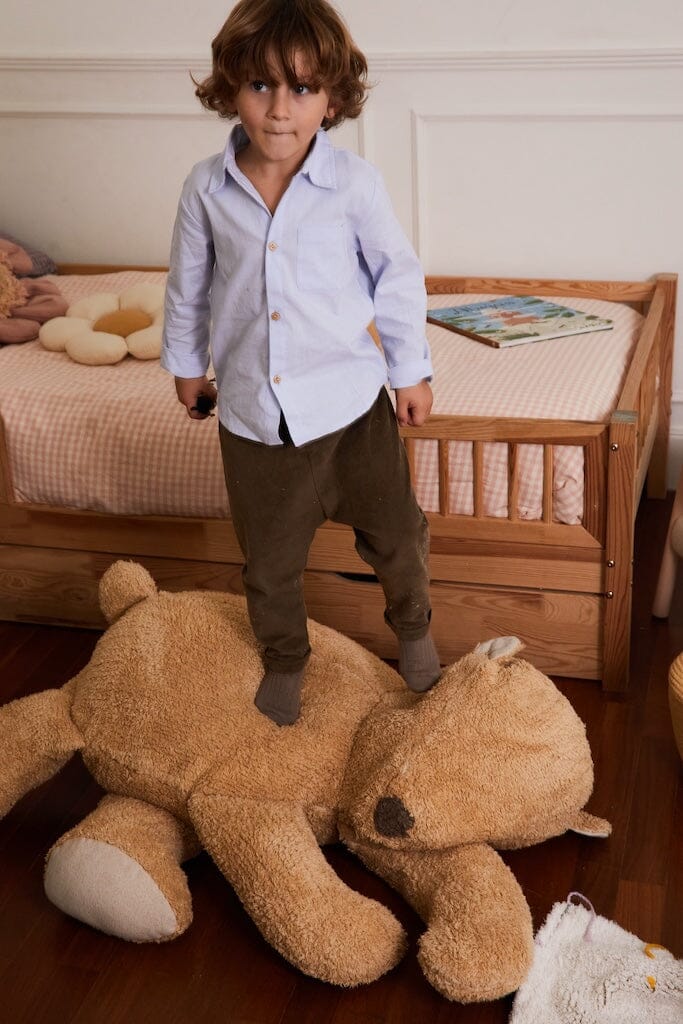 Lorena Canals Planet Bee - Sleepy Bear Pouf- Strolleria