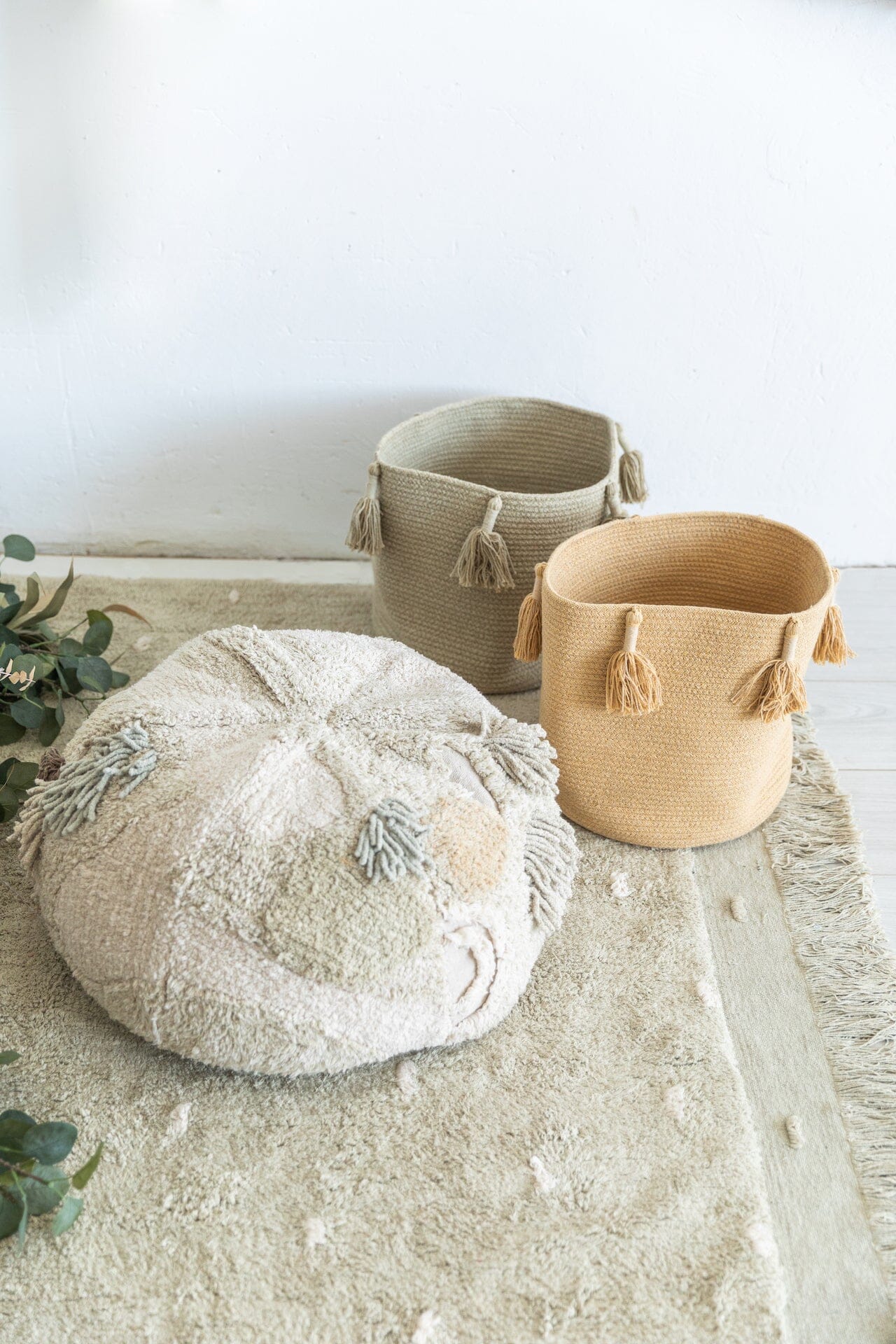 Lorena Canals Pouf - Mossy Rock- Strolleria