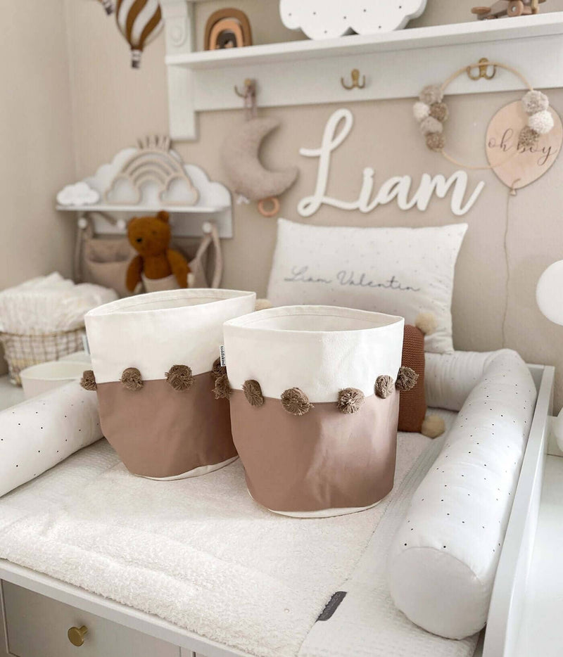 Toddlekind USA Storage Baskets in Tan