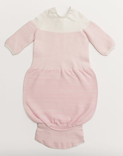 Swaddelini Pink Arms Out™ Long Sleeve Sleep Sack
