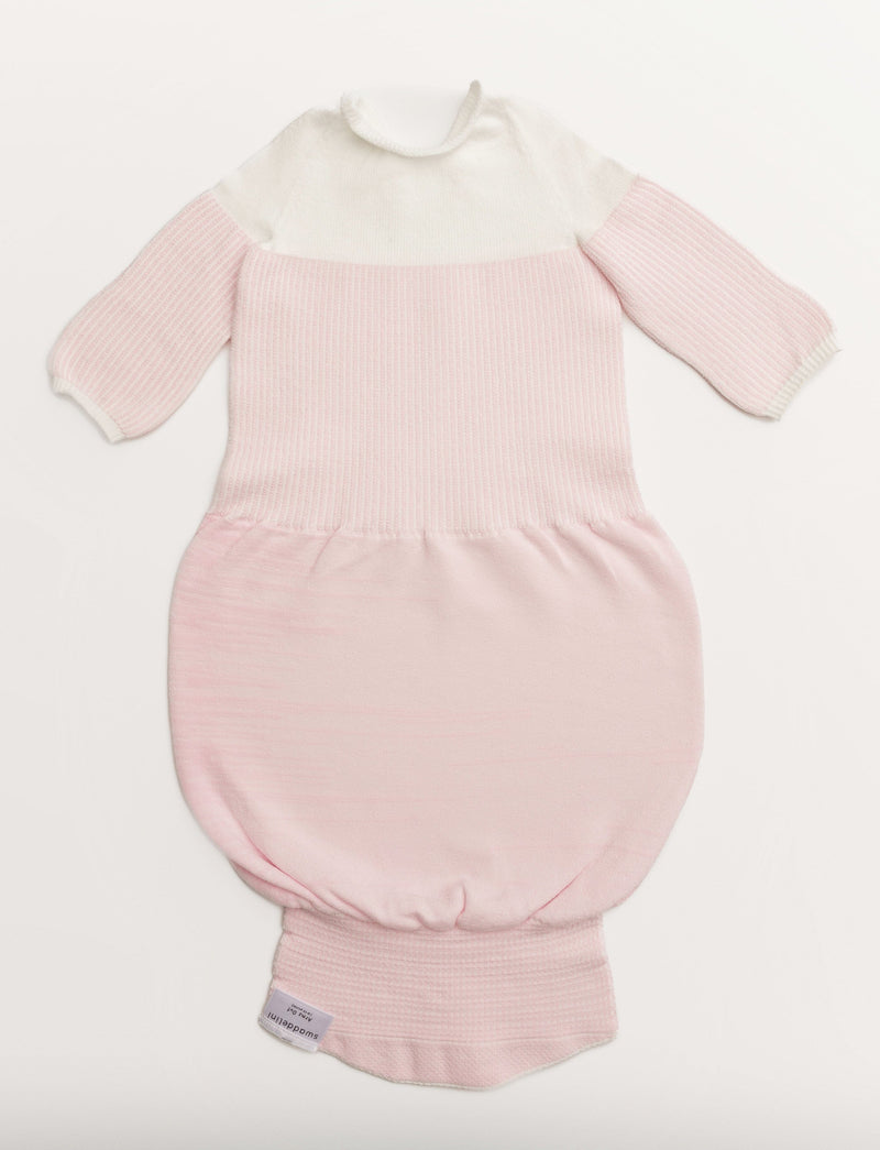 Swaddelini Pink Arms Out™ Long Sleeve Sleep Sack