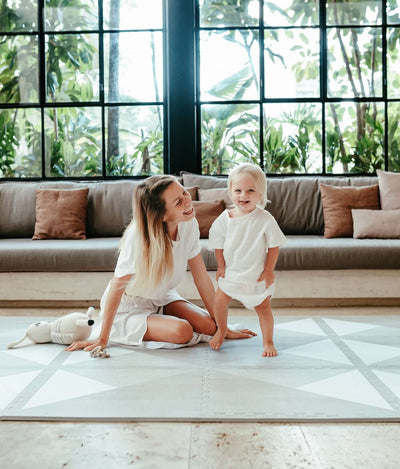 Toddlekind USA Haven Playmat In Kyte - Soft Storm