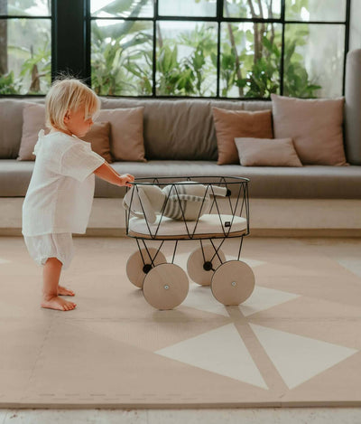 Toddlekind USA Haven Playmat In Kyte - Mocha
