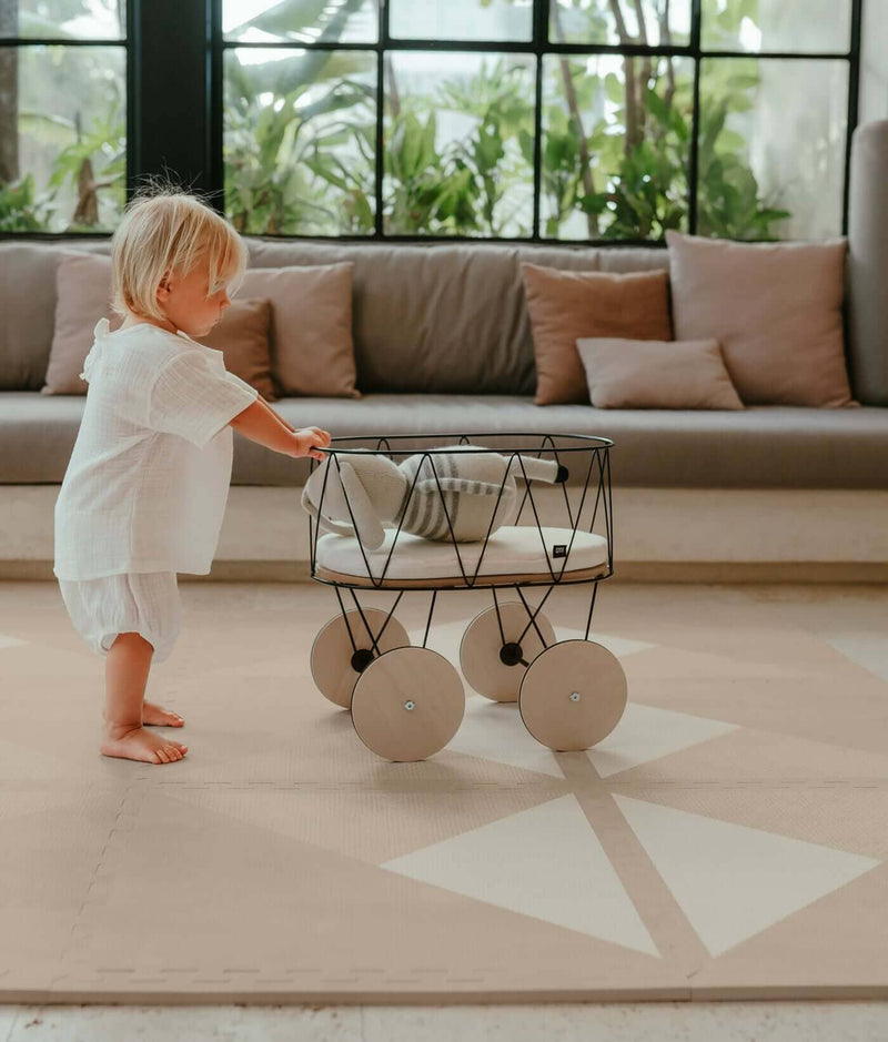 Toddlekind USA Haven Playmat In Kyte - Mocha