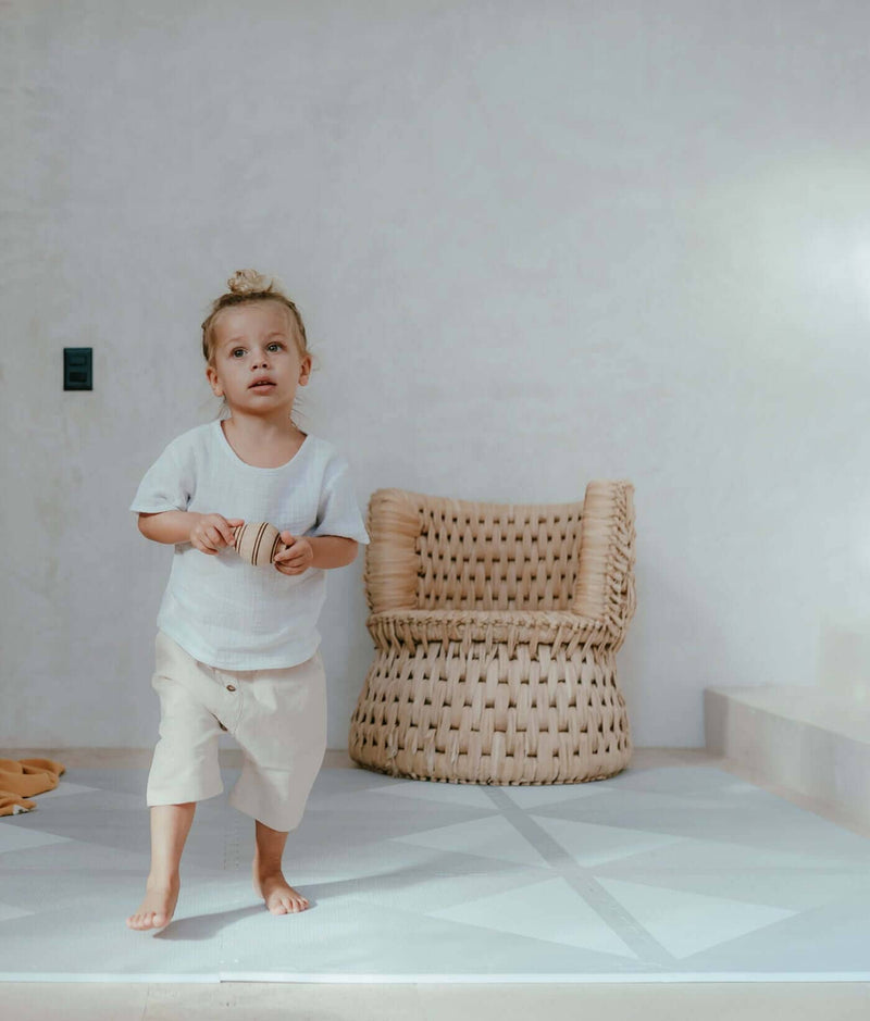 Toddlekind USA Haven Playmat In Kyte - Soft Storm