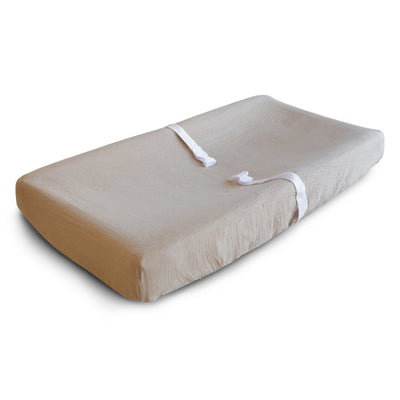 Mushie Extra Soft Muslin Changing Pad Cover