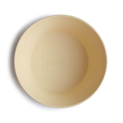 Mushie Round Dinnerware Bowl, Set of 2