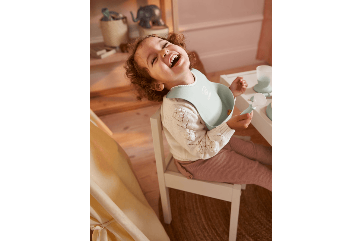 BabyBjorn Feeding Bib Set, 2-pack- Strolleria