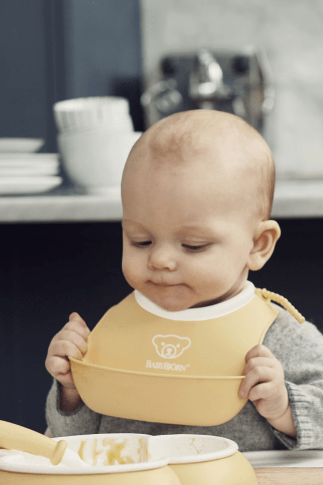 BabyBjorn Feeding Bib Set, 2-pack- Strolleria