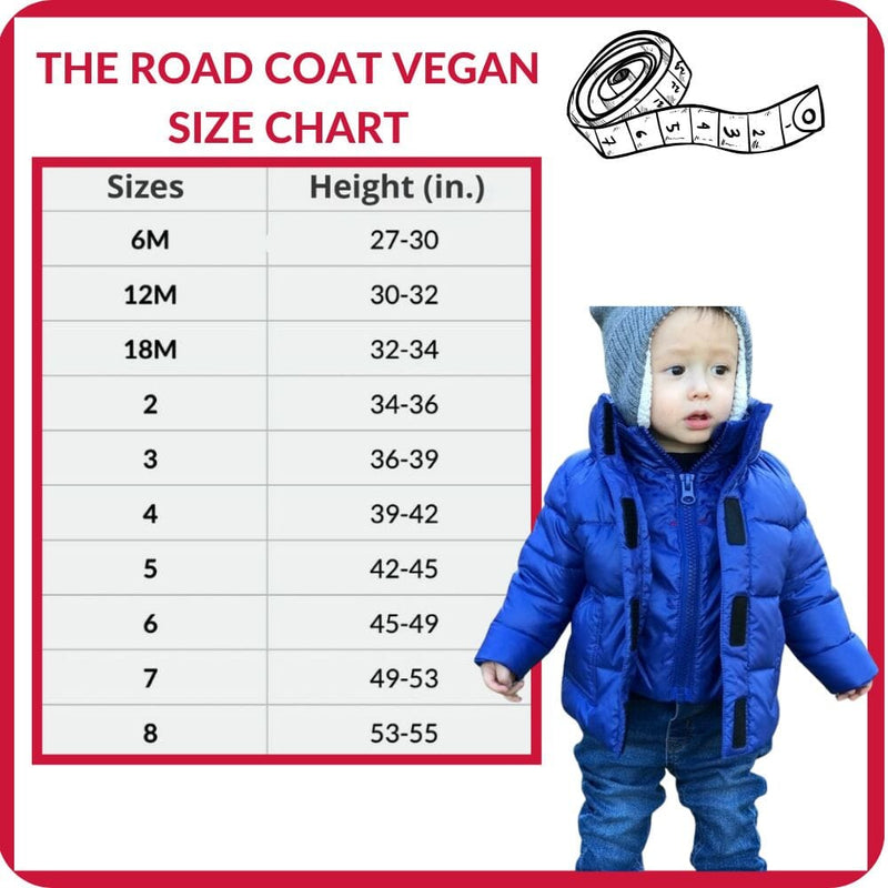 Onekid Car Seat Coat | The Road Coat Vegan - Royal Blue