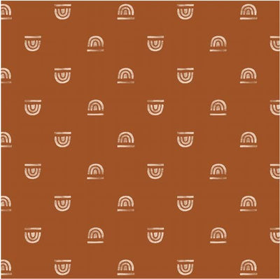 Toki Kids Rainbow Rust Organic Cotton Mat