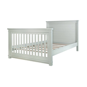 Sage Green Appleseed Rowan Full-Size Bed Rails - Side Profile | Strolleria