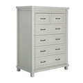 Sage Wood Rowan Tall Dresser - Side Angle View | Strolleria
