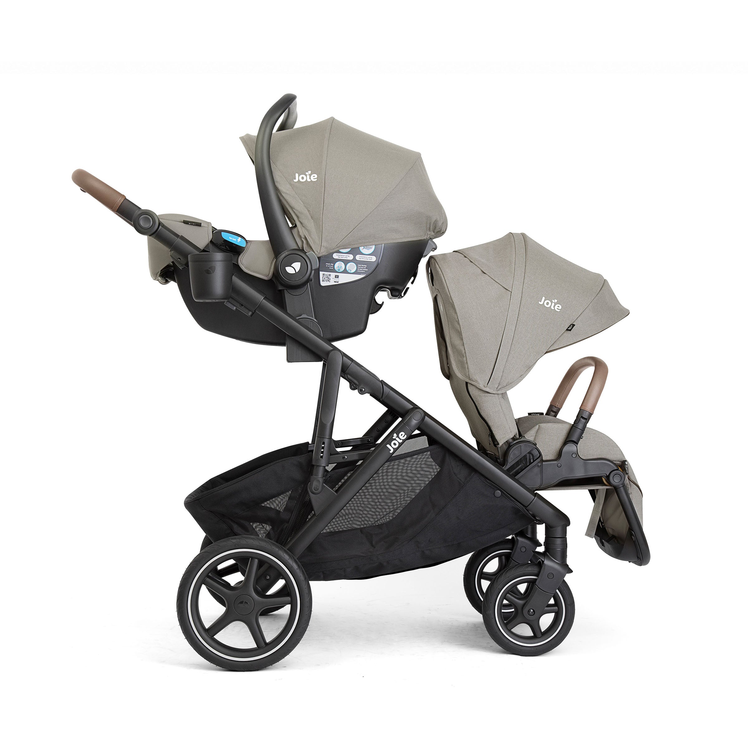 Joie Chive Single-to-Double Stroller