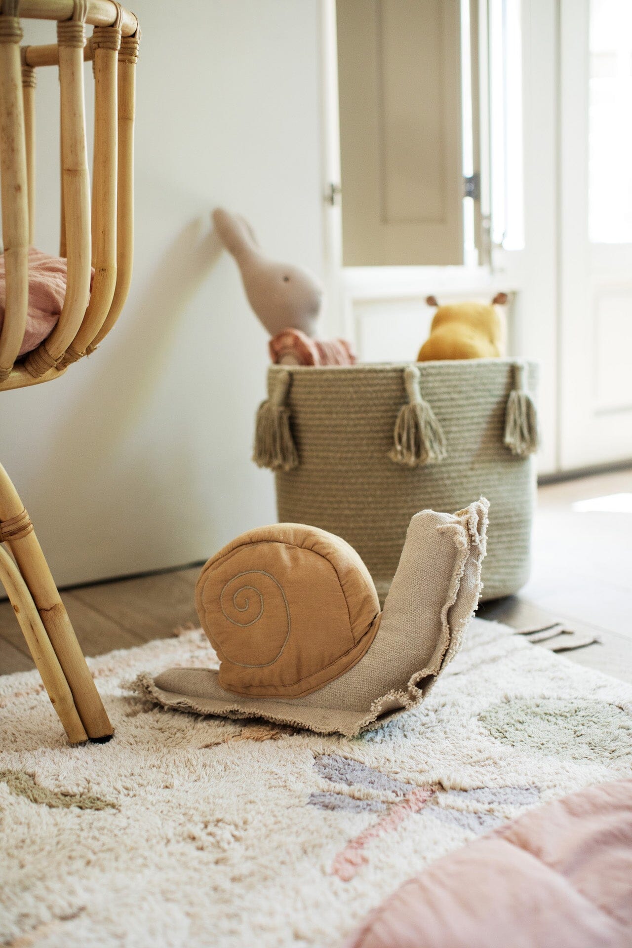 Lorena Canals Pouf - Lazy Snail- Strolleria