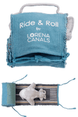 Lorena Canals Soft Toys - Ride & Roll Airplane - Bambi Baby