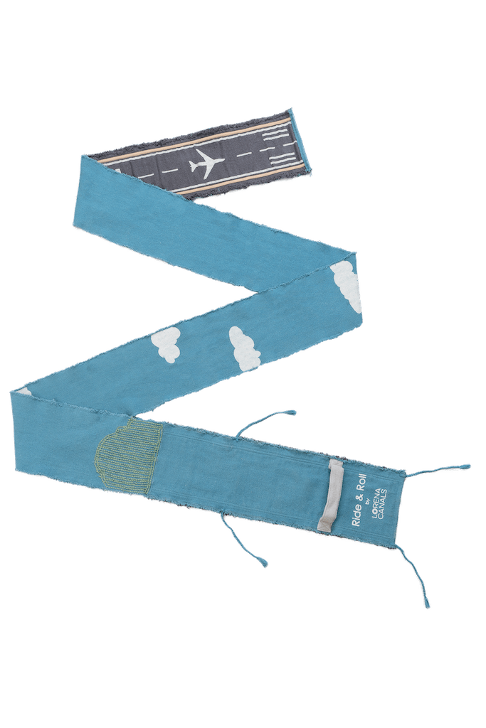 Lorena Canals Soft Toys - Ride & Roll Airplane- Strolleria
