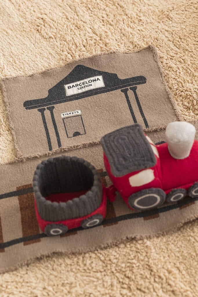 Lorena Canals Soft Toy - Ride & Roll Train- Strolleria