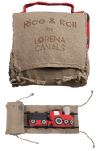 Lorena Canals Soft Toy - Ride & Roll Train - Bambi Baby