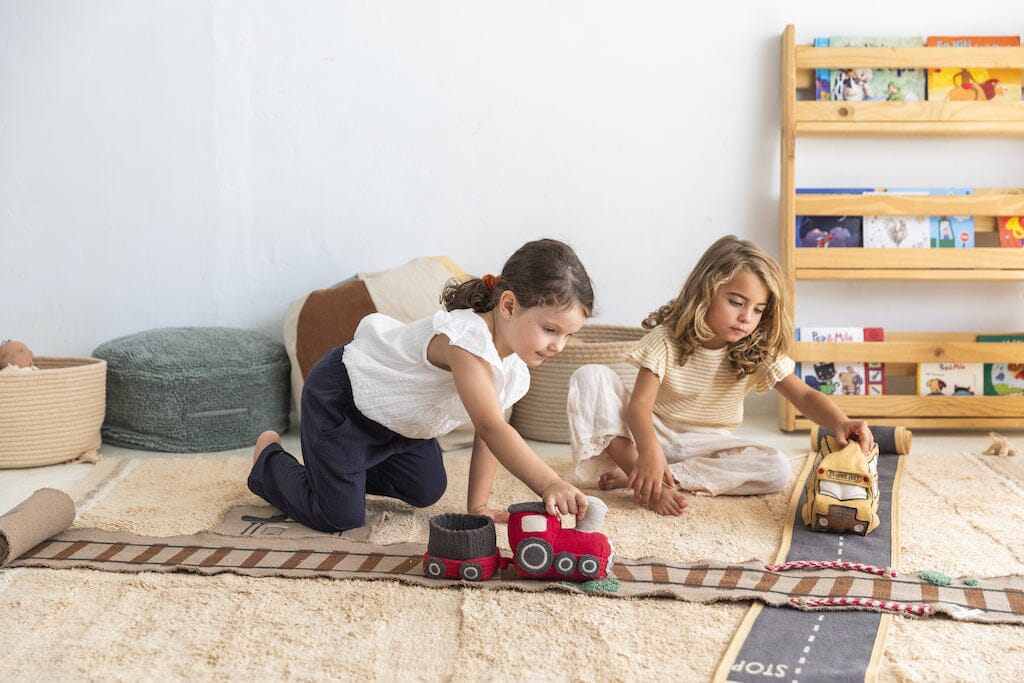 Lorena Canals Soft Toy - Ride & Roll Train- Strolleria