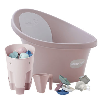 Shnuggle Newborn Bath & Accessories 5-Piece Bundle
