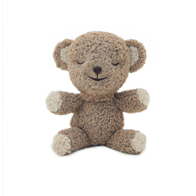 Happiest Baby SNOObear 3-in-1 White Noise Lovey Brown Wooly