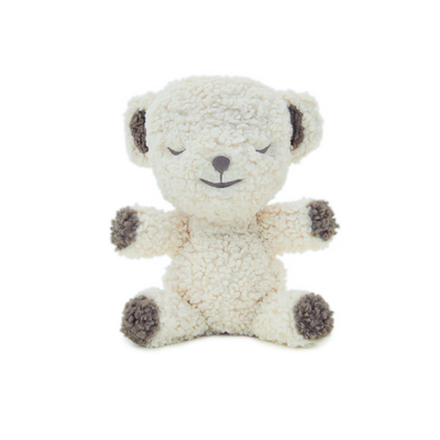 Happiest Baby SNOObear 3-in-1 White Noise Lovey Cream Wooly