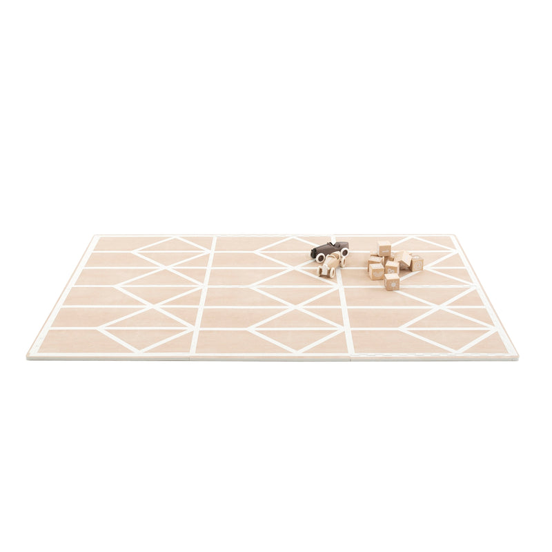 Toddlekind Prettier Puzzle Playmat - Nordic Clay