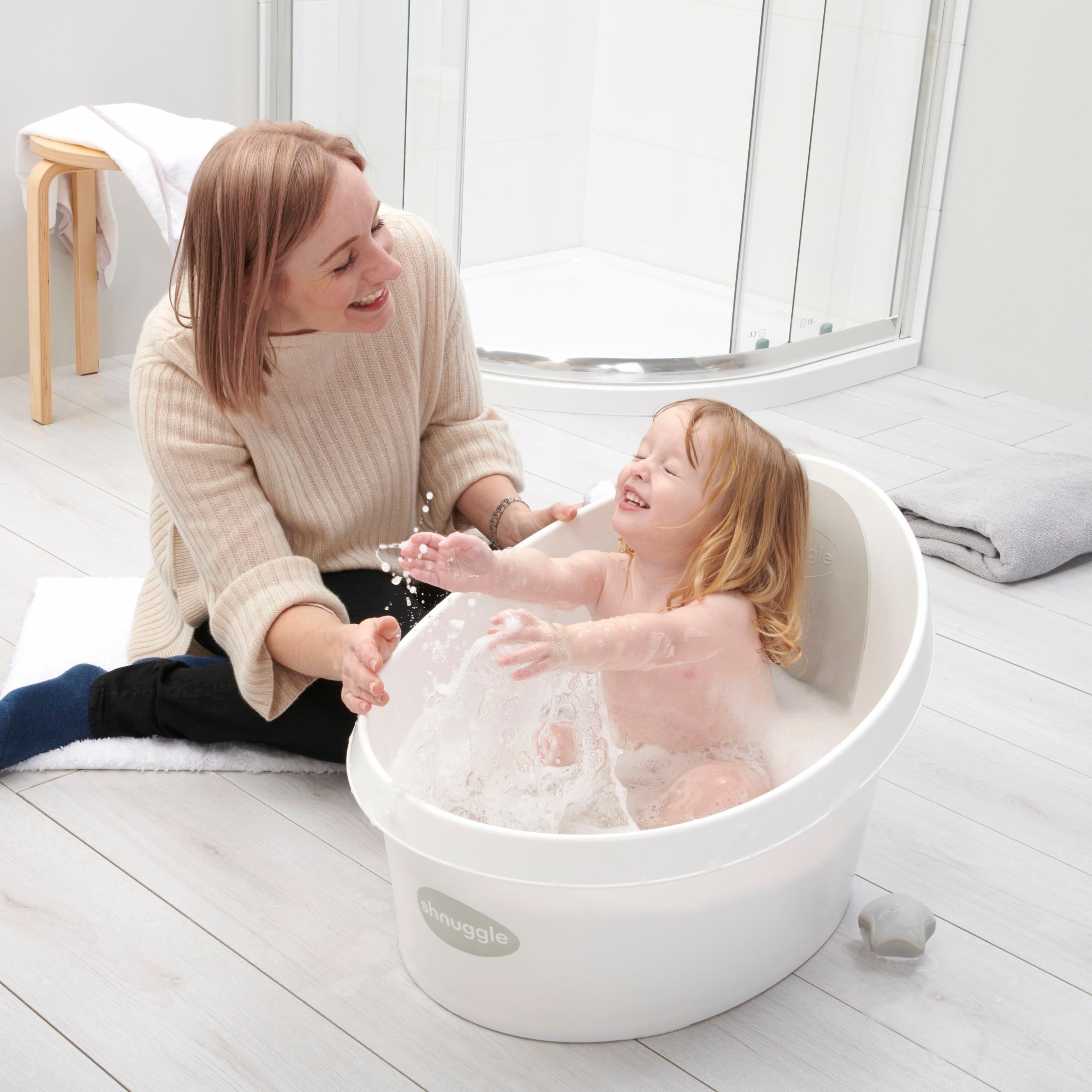 Shnuggle Toddler Bath Tub- Strolleria