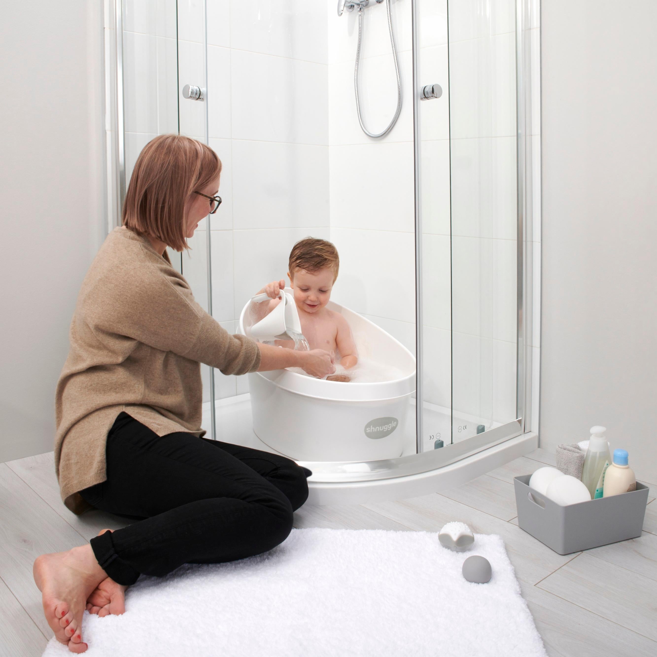 Shnuggle Toddler Bath Tub- Strolleria