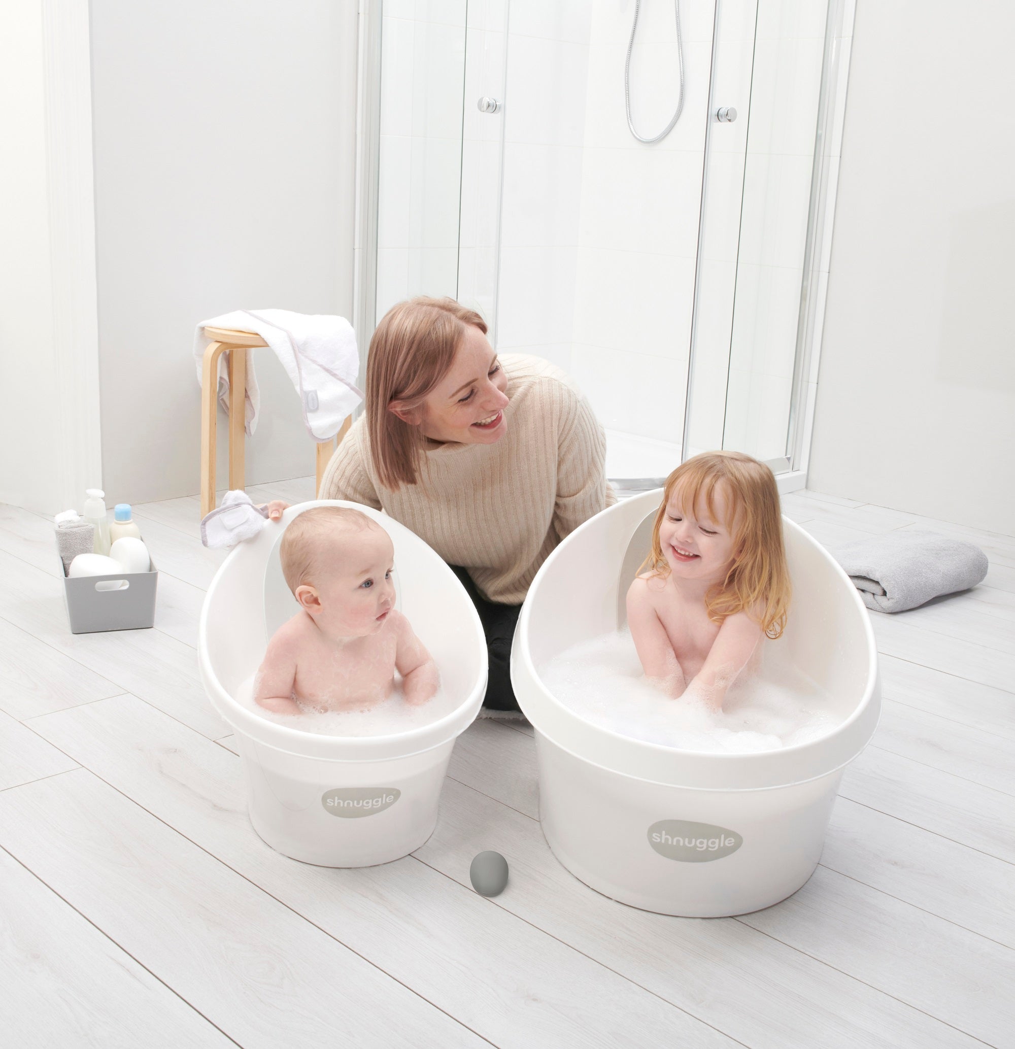 Shnuggle Toddler Bath Tub- Strolleria