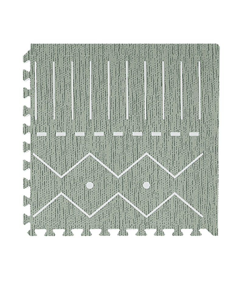 Toddlekind USA Haven Playmat In Berber - Moss