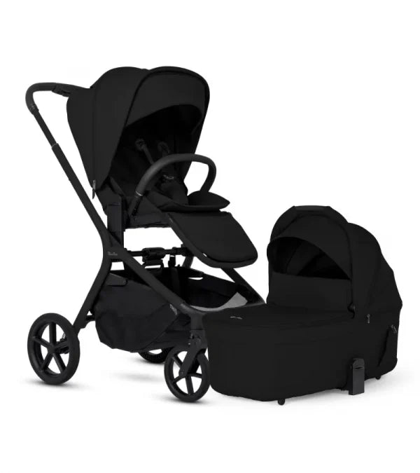 Silver Cross Breez Compact Stroller + Folding Bassinet Bundle- Strolleria