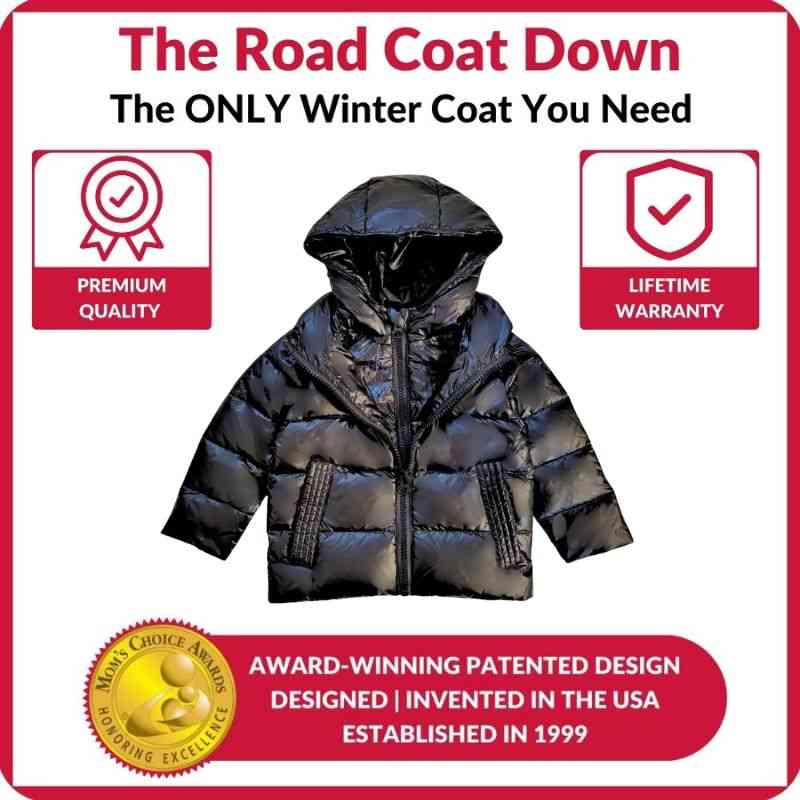 Onekid Car Seat Coat | The Road Coat Down - Black- Strolleria