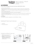 Britax SafeWash Seat Insert for Brook & Grove Strollers - Bambi Baby