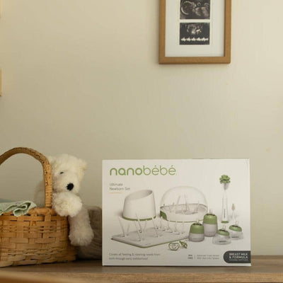 Nanobébé Ultimate Newborn Baby Bottle Feeding Set