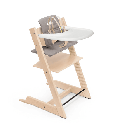 Stokke Tripp Trapp High Chair - Complete Bundle Natural with Icon Grey