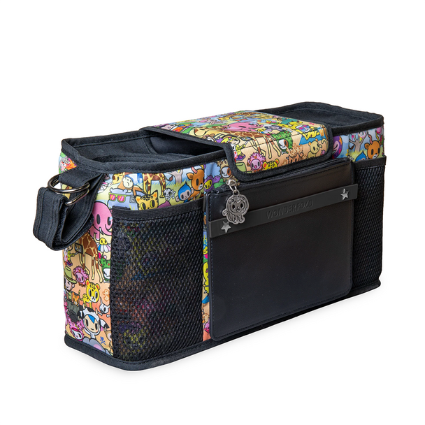 WonderFold Parent Console with 2 Insulated Cup Holders - Animalini (Tokidoki Special Edition)- Strolleria