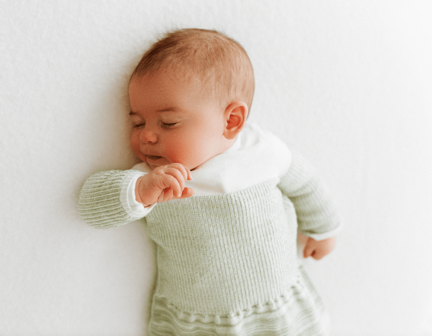 Swaddelini Bamboo Blend Mint Arms Out™ Long Sleeve Sleep Sack- Strolleria