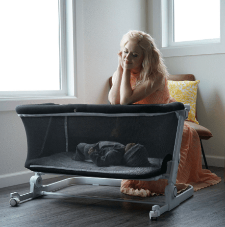 Venice Child Sunset Dreaming Bedside Bassinet
