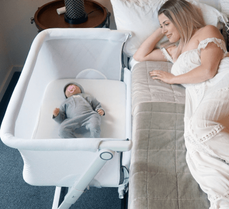 Venice Child Sunset Dreaming Bedside Bassinet