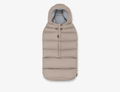 Sandy Taupe Joolz Puffer Footmuff - Front View | Strolleria