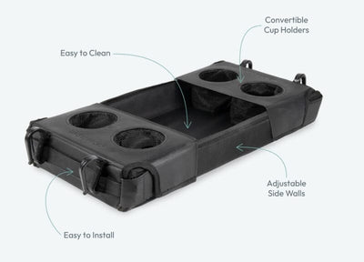 Wonderfold Flex Snack Tray For L4 - Black