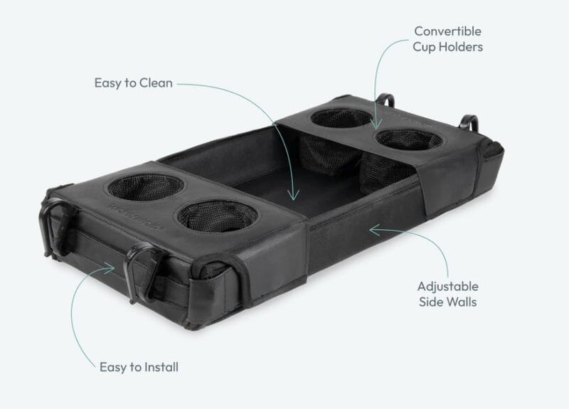 Wonderfold Flex Snack Tray For L4 - Black