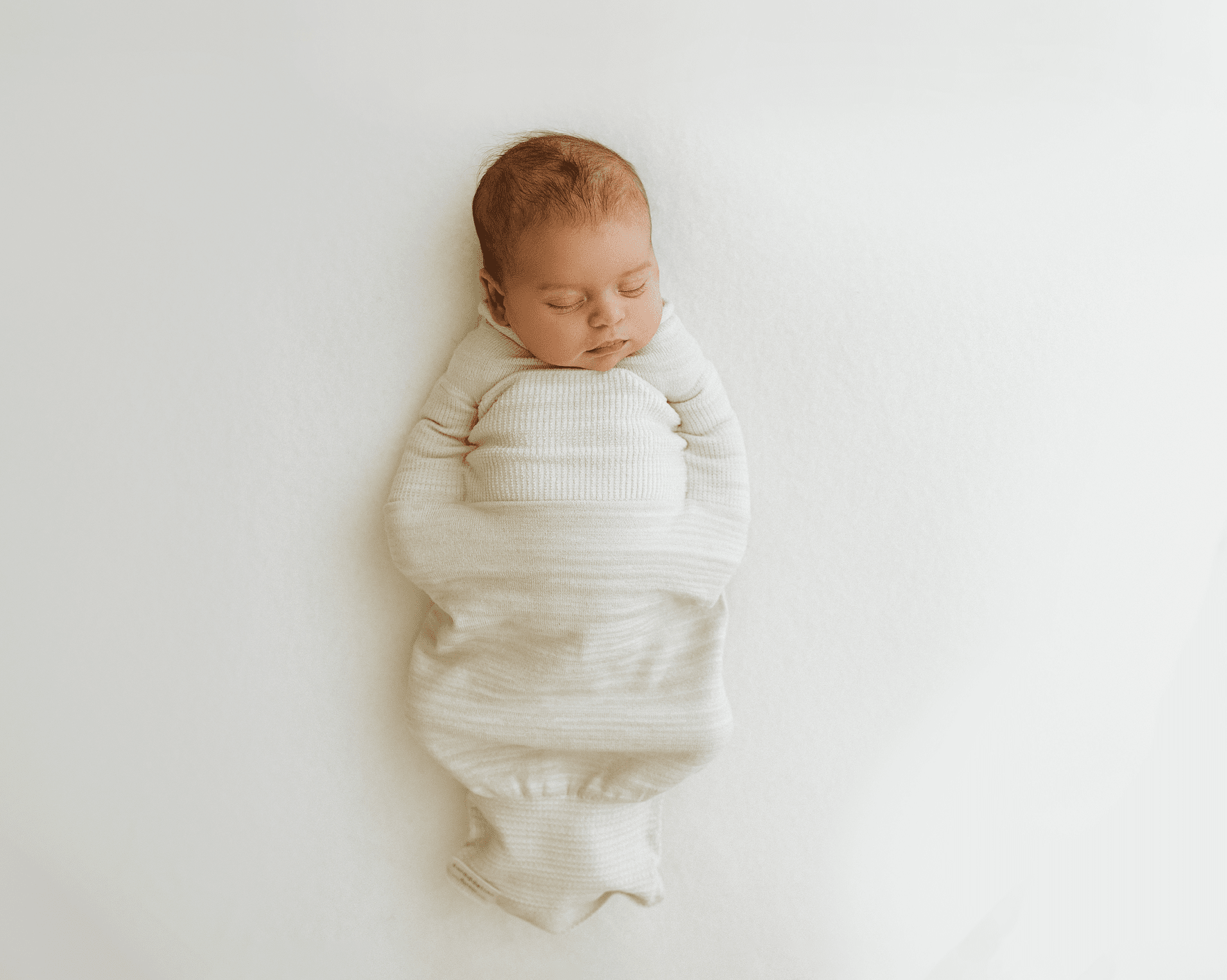Swaddelini Bamboo Blend Beige Swaddle Sleep Sack- Strolleria