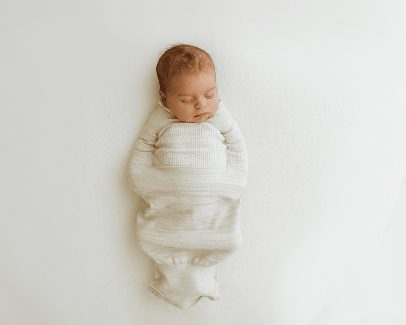 Swaddelini Bamboo Blend Beige Swaddle Sleep Sack