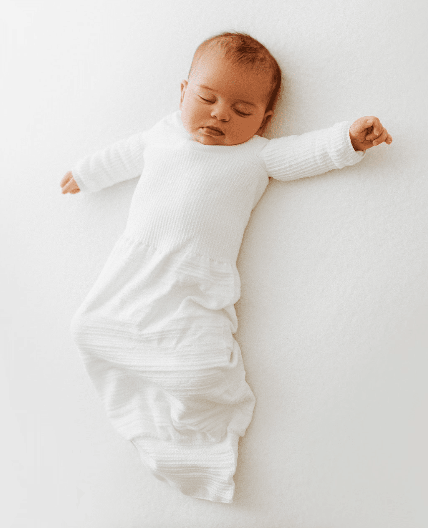 Swaddelini Bamboo Blend Cloud Arms Out™ Long Sleeve Sleep Sack- Strolleria